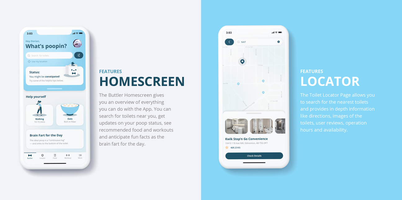 Buttler App Page 4 & 5